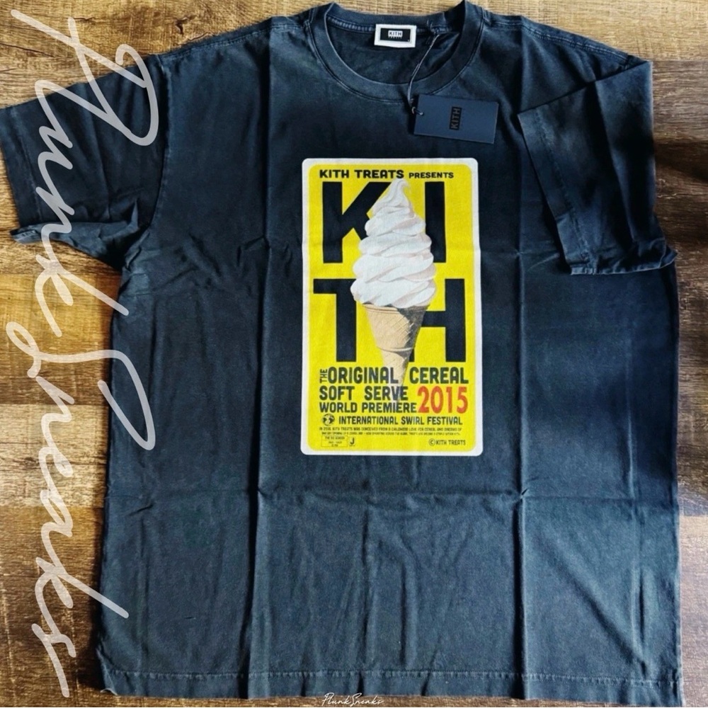 Kith Treats Film Festival Vintage Tee • Black • 2025